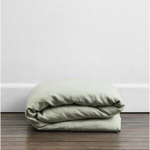 Sage 100% French Flax Linen Duvet Cover- Queen